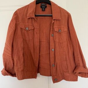 Universal Thread Rust Jean Jacket